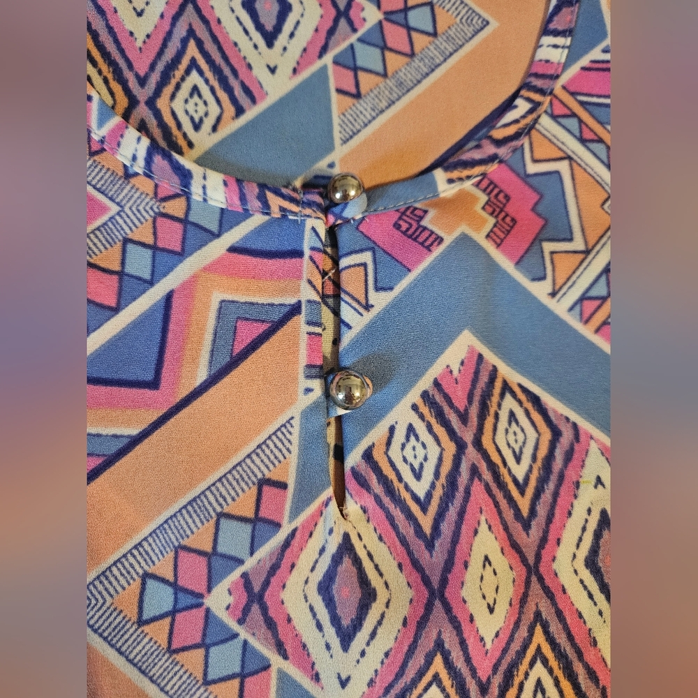 Colorful Patterned Tank - Picture 5 of 8